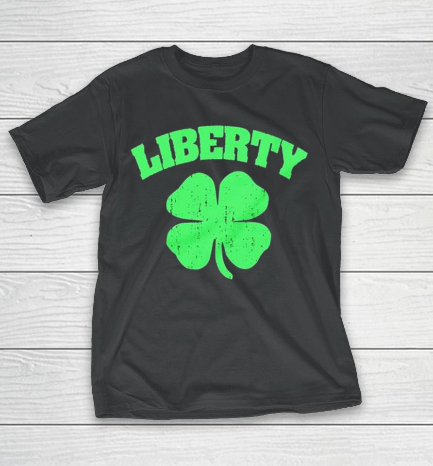St Patrick’s Day Liberty Shamrock T-Shirt