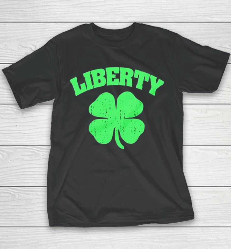 St Patrick’s Day Liberty Shamrock Youth T-Shirt