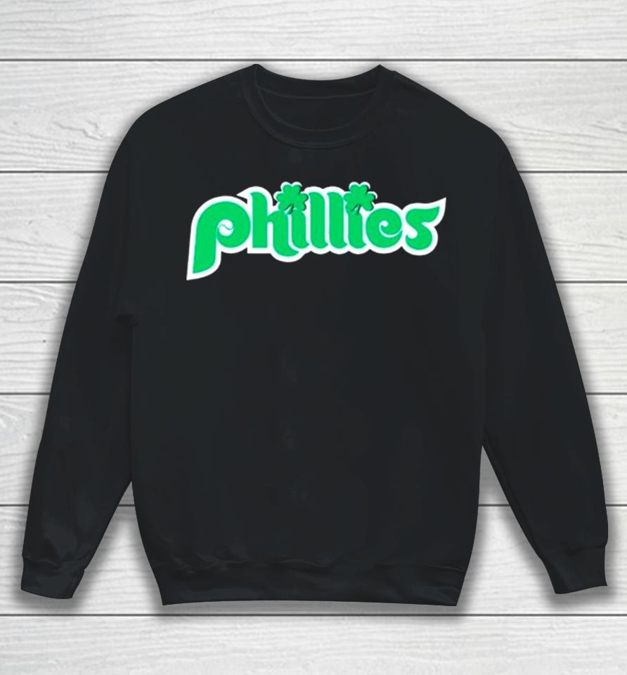 St Patrick’s Day Philadelphia Phillies Baseball Sweatshirt