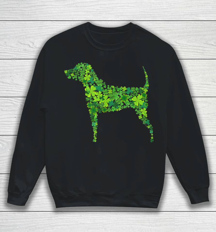 St Patrick's Day Shamrock Dog Sweatshirt