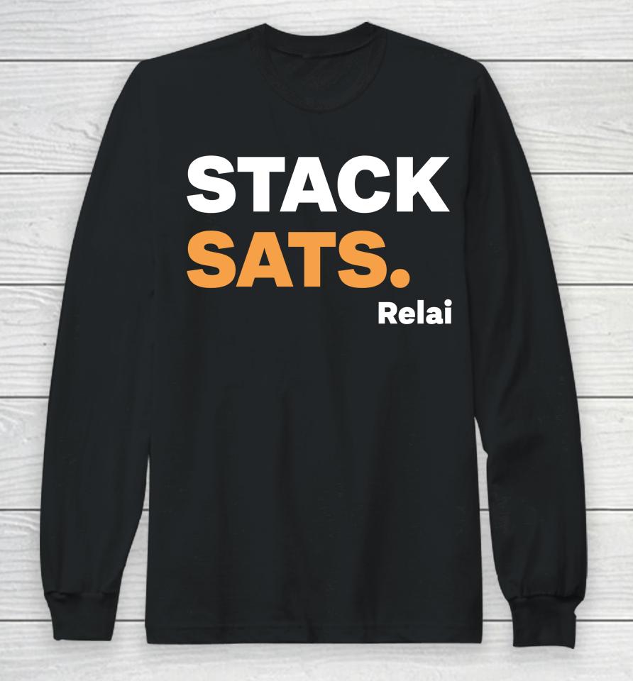 Stack Sats Relai Long Sleeve T-Shirt