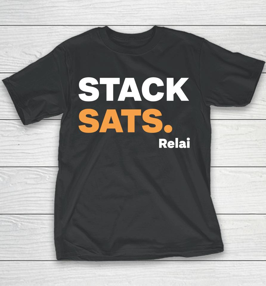 Stack Sats Relai Youth T-Shirt