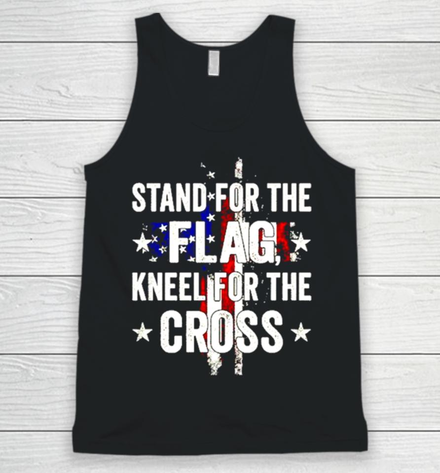 Stand For The Flag Kneel For The Cross Retro Unisex Tank Top