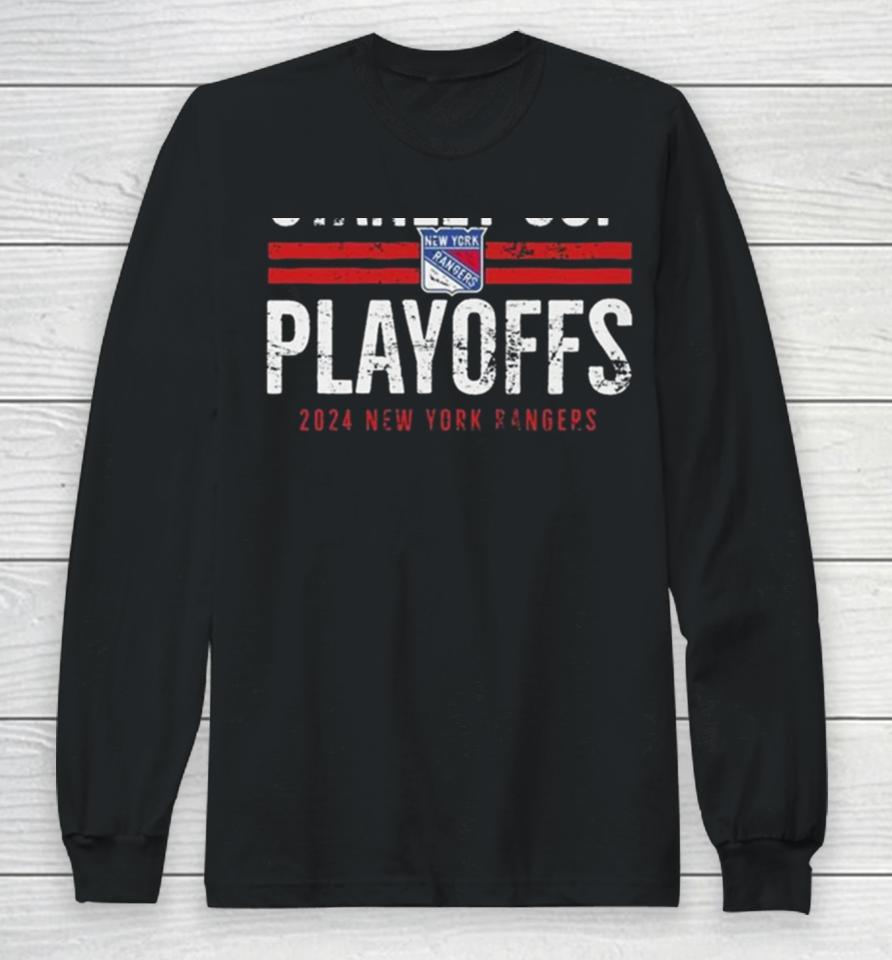 Stanley Cup Playoffs 2024 New York Rangers Long Sleeve T-Shirt