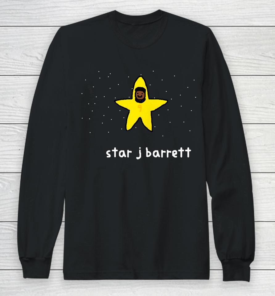 Star J Barrett Holiday Merch Nba Paint Long Sleeve T-Shirt