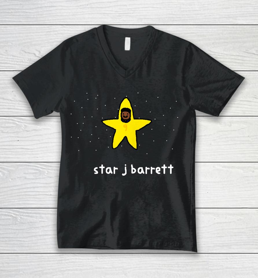 Star J Barrett Holiday Merch Nba Paint Unisex V-Neck T-Shirt