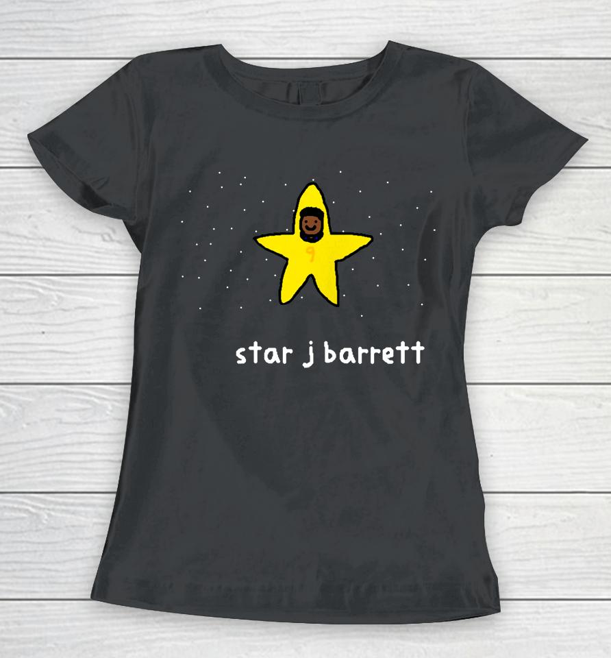 Star J Barrett Holiday Merch Nba Paint Women T-Shirt