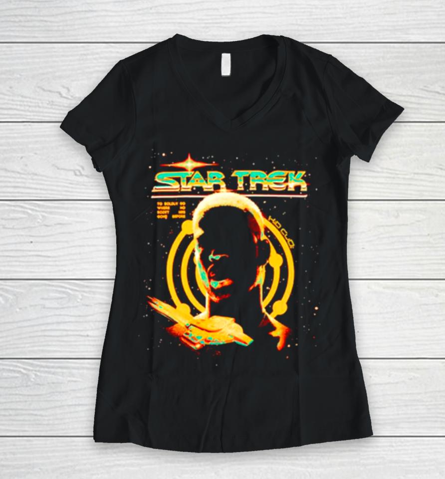 Star Trek Star Trek To Boldly Go Where Has Scott Has Gone Before Women V-Neck T-Shirt