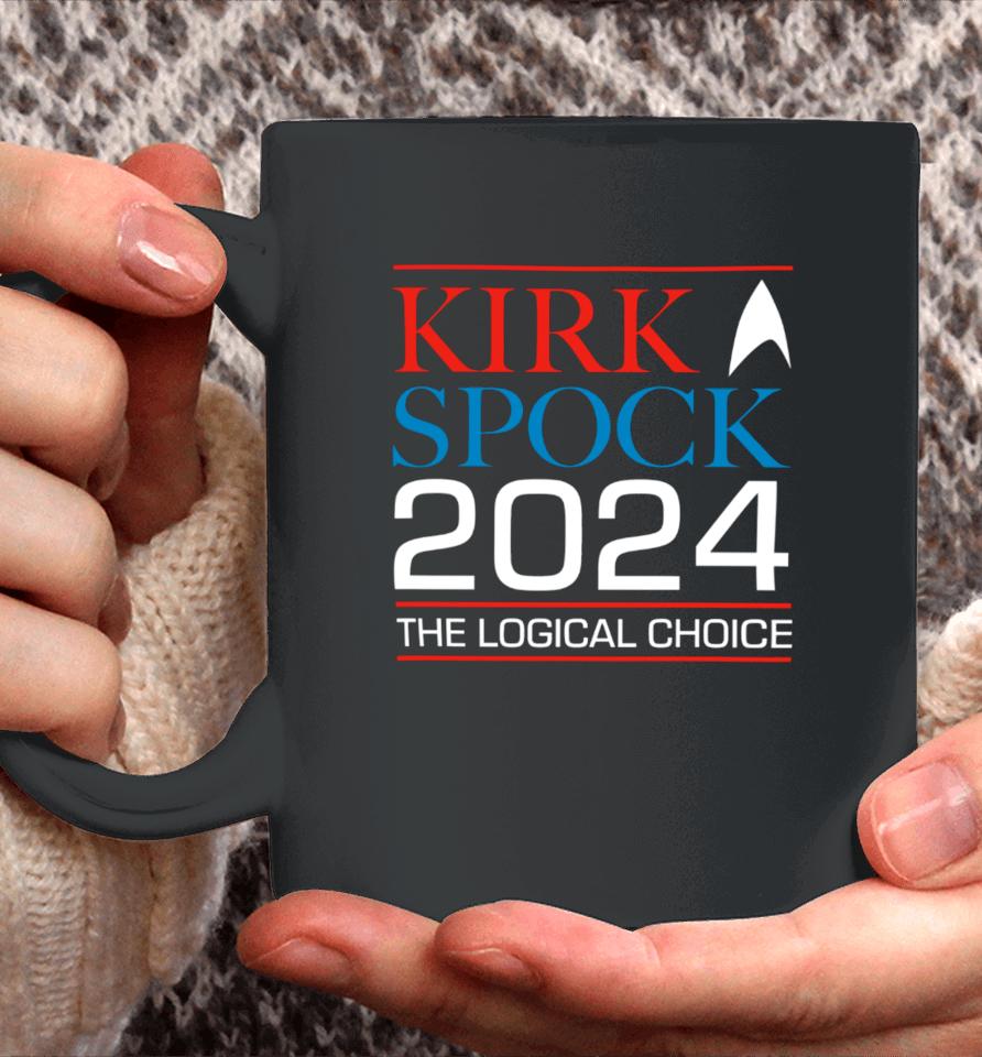 Star Trek The Original Series Kirk &Amp; Spock 2024 Coffee Mug