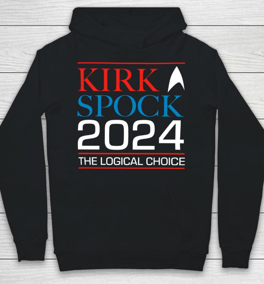 Star Trek The Original Series Kirk &Amp; Spock 2024 Hoodie