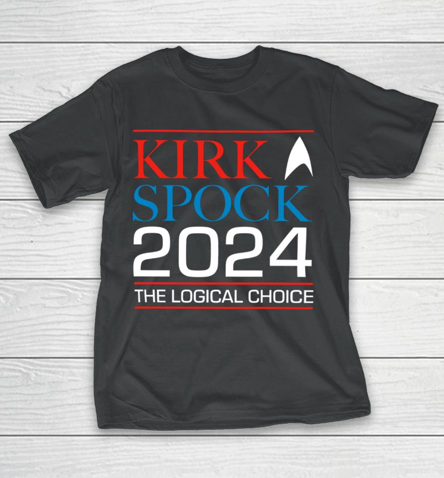 Star Trek The Original Series Kirk &Amp; Spock 2024 T-Shirt