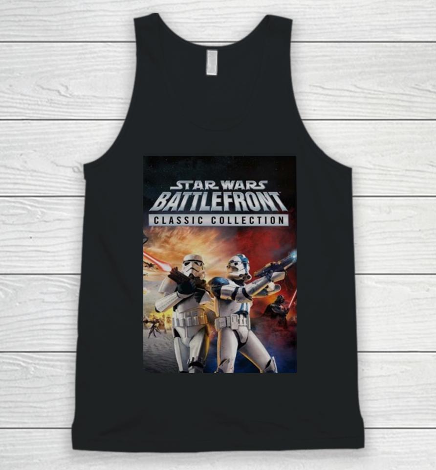 Star Wars Battlefront Classic Collection Launches March 14 Unisex Tank Top