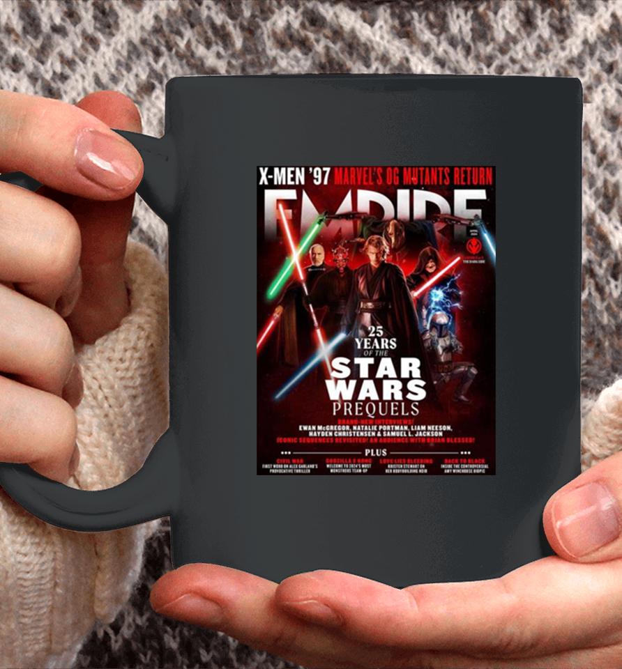 Star Wars Prequels In Empire Magazine To Celebrate 25 Years Of The Prequel Trilogy Coffee Mug