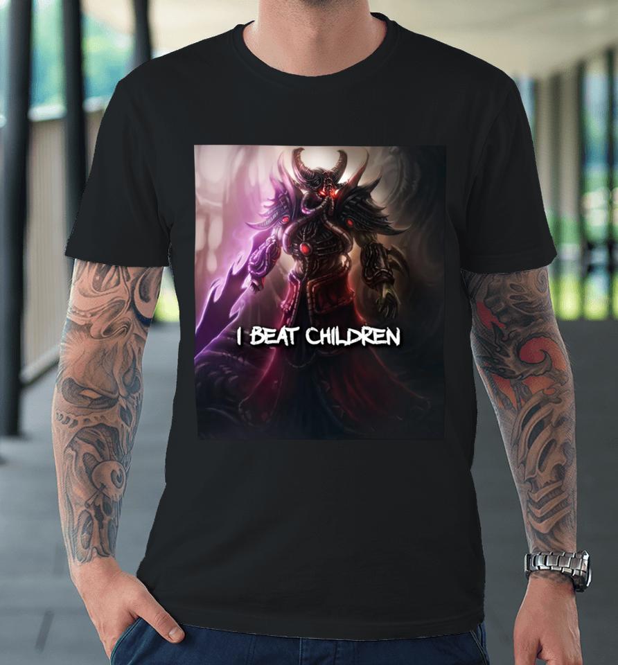 Starlight I Beat Children Kassadin Premium T-Shirt