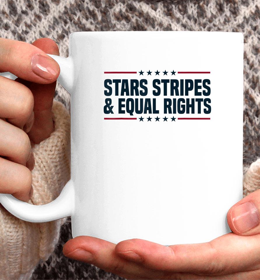 Stars Stripes And Equal Rights 4Th Of July Women's Rights Coffee Mug