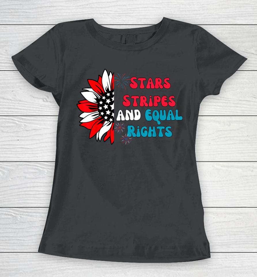 Stars Stripes And Equal Rights Women T-Shirt