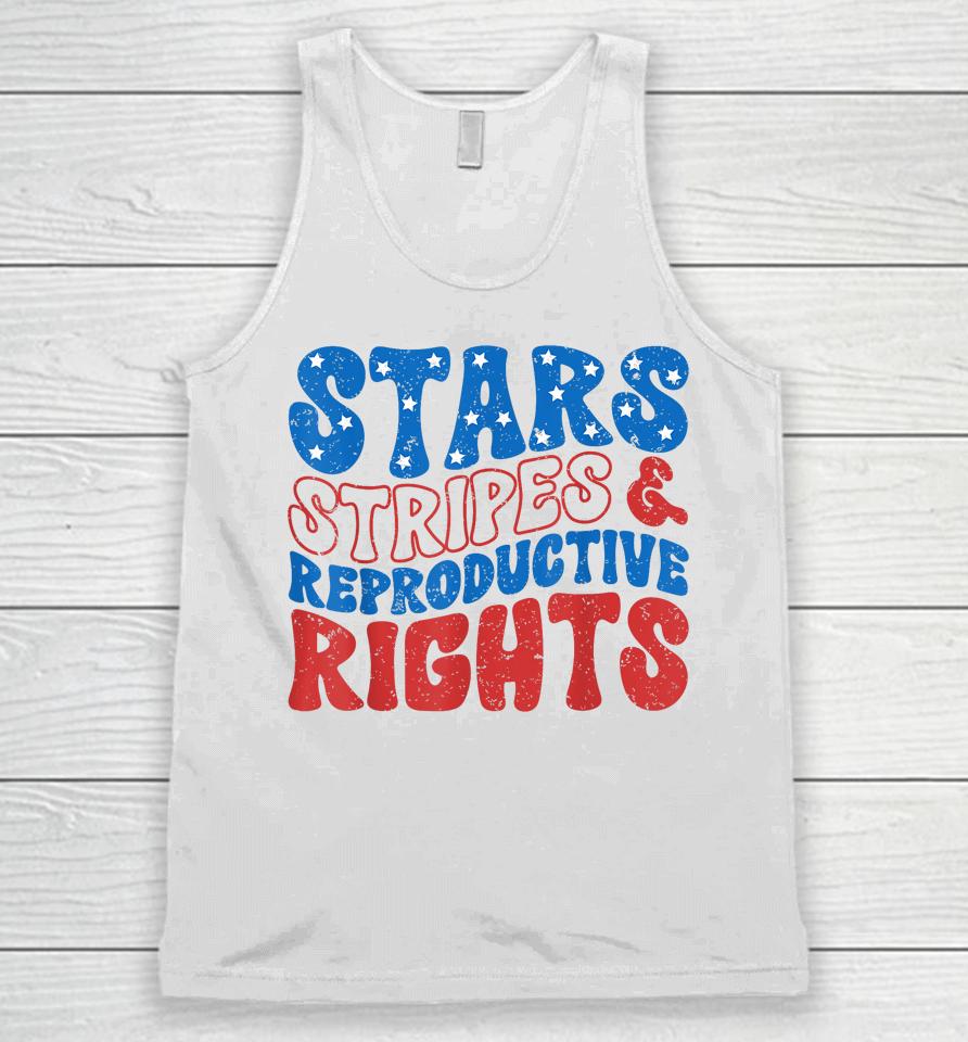 Stars Stripes And Reproductive Rights 4Th Of July Women's Unisex Tank Top