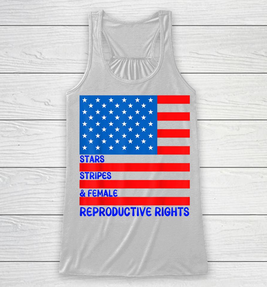 Stars Stripes &Amp; Equal Rights 4Th Of July Independence Racerback Tank