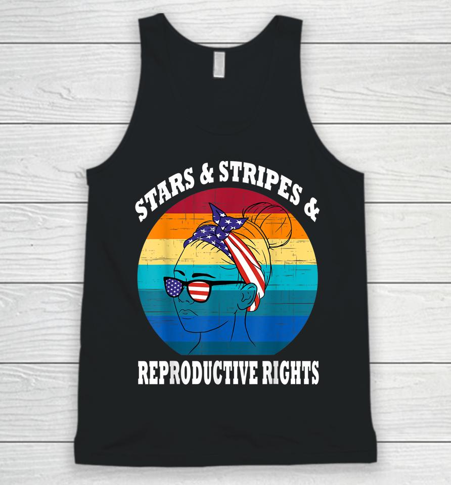 Stars Stripes Reproductive Rights 4Th Of July Unisex Tank Top