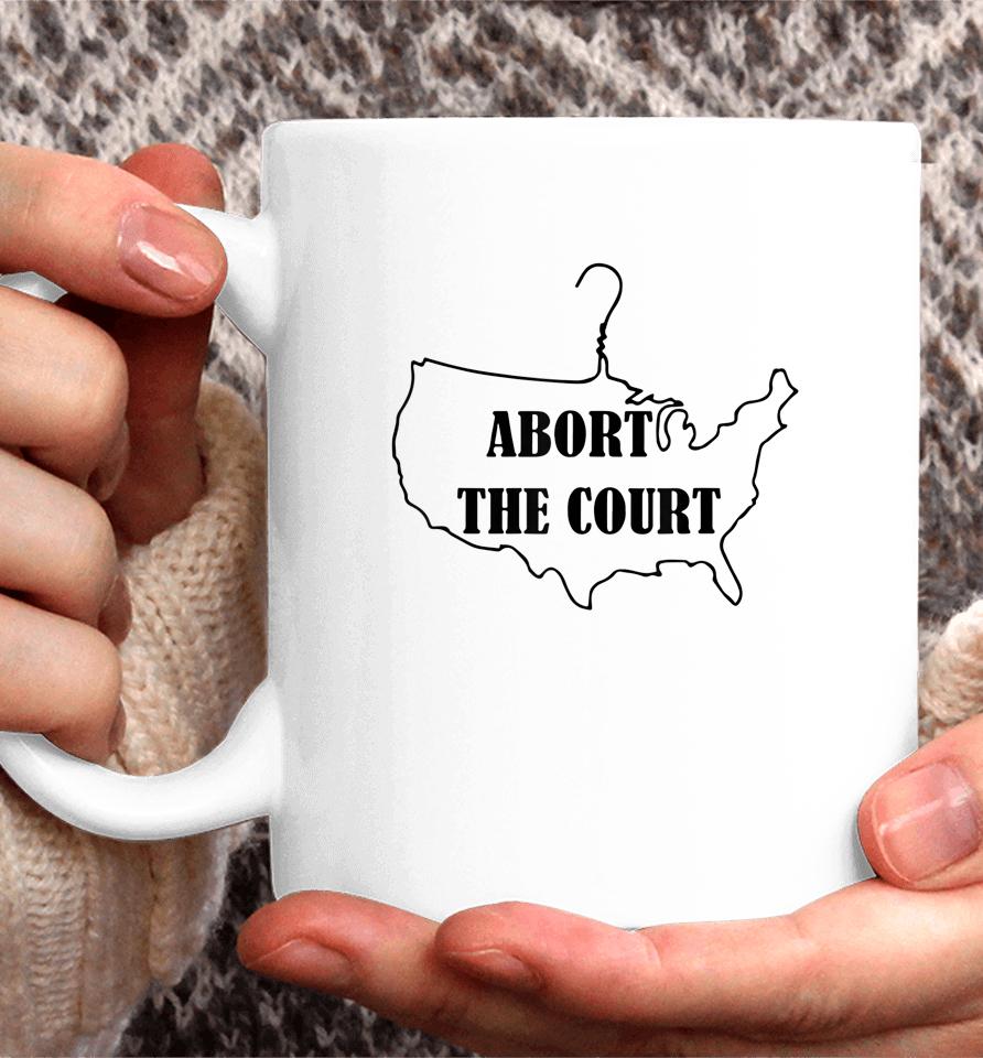 Stars Stripes Reproductive Rights Coat Hanger Pro Choice Coffee Mug
