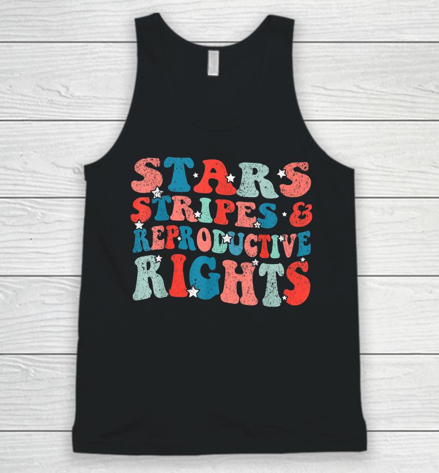 Stars Stripes Reproductive Rights Patriotic 4Th Of July Unisex Tank Top