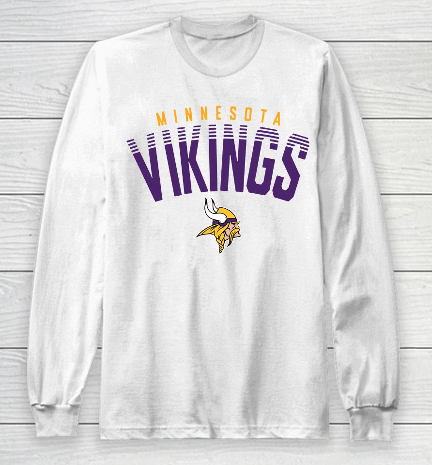 Starter Minnesota Vikings Halftime Grey Nfl Shop Long Sleeve T-Shirt