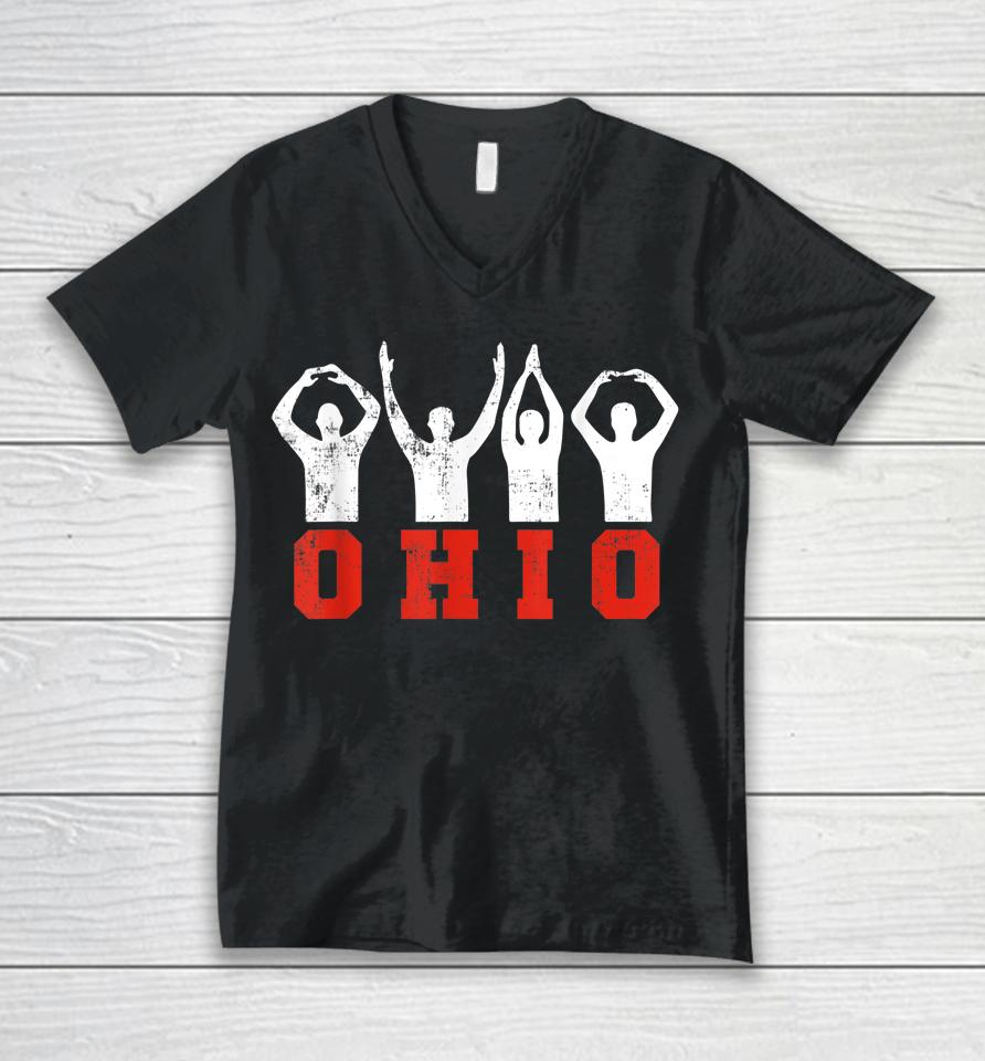 State Of Ohio Ohioan Oh Unisex V-Neck T-Shirt
