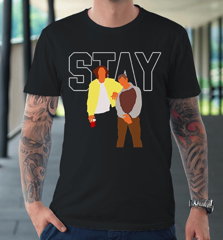 Stay The Kid Laroi Justin Bieber Art Premium T-Shirt