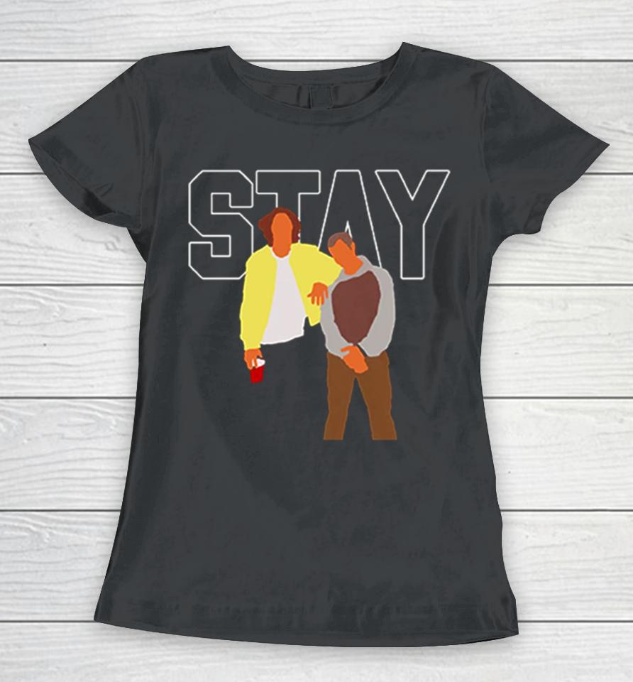 Stay The Kid Laroi Justin Bieber Art Women T-Shirt