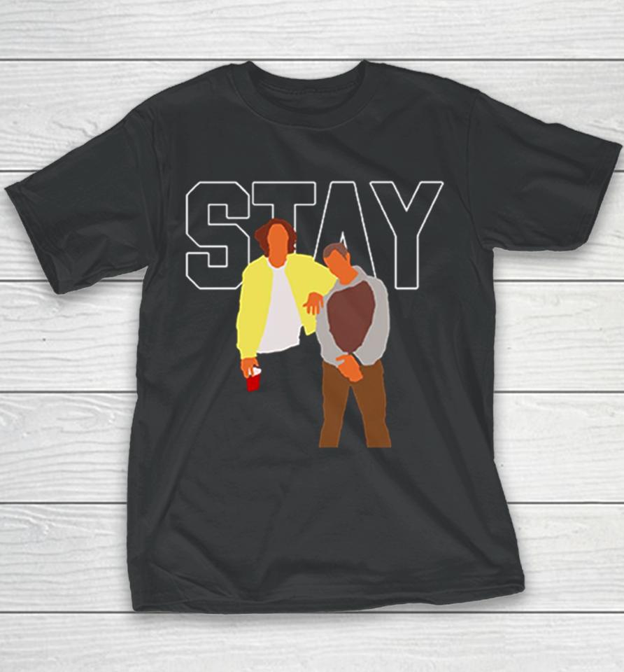 Stay The Kid Laroi Justin Bieber Art Youth T-Shirt