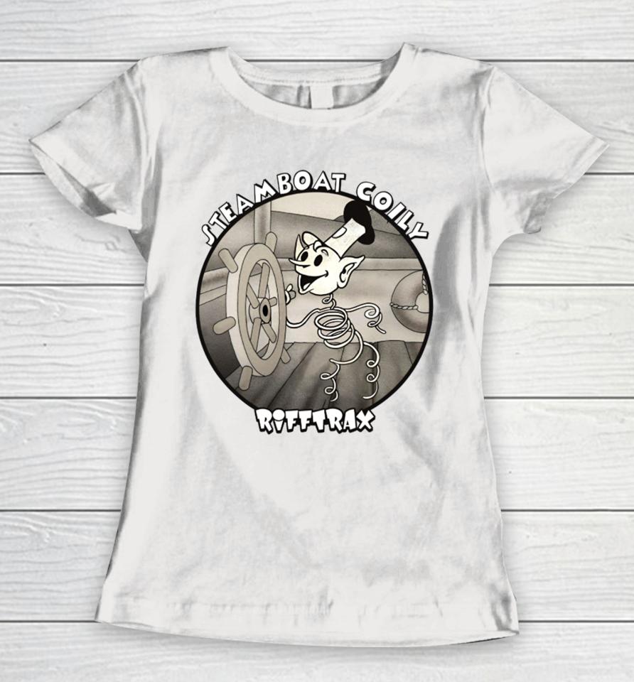 Steamboat Coily Rifftrax Women T-Shirt