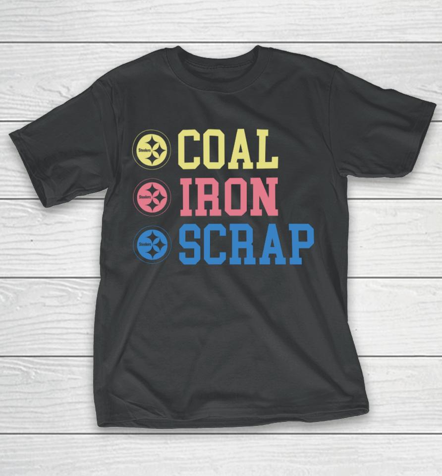 Steelers Coal Iron Scrap T-Shirt