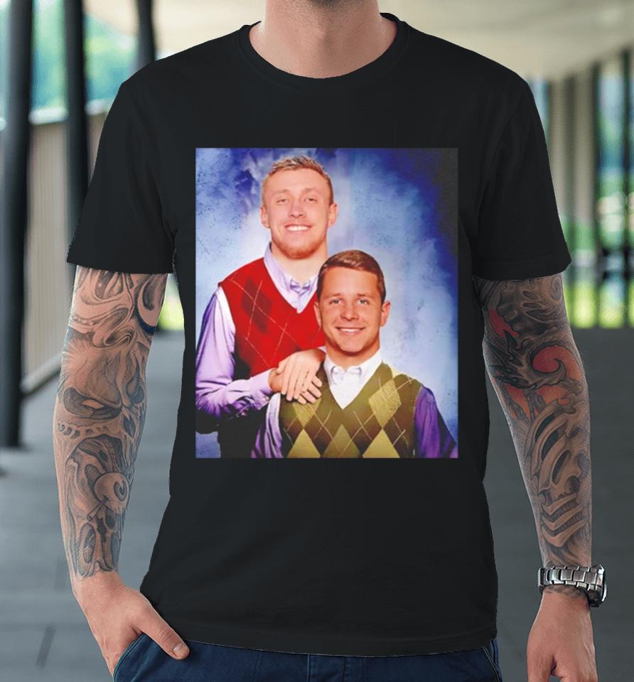 Step Brother Brock Purdy George Kittle Premium T-Shirt