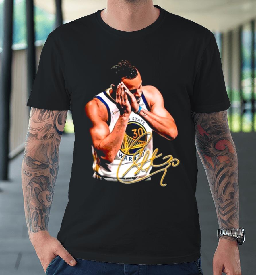 Steph Curry Golden State Warriors Night Night Signature Premium T-Shirt