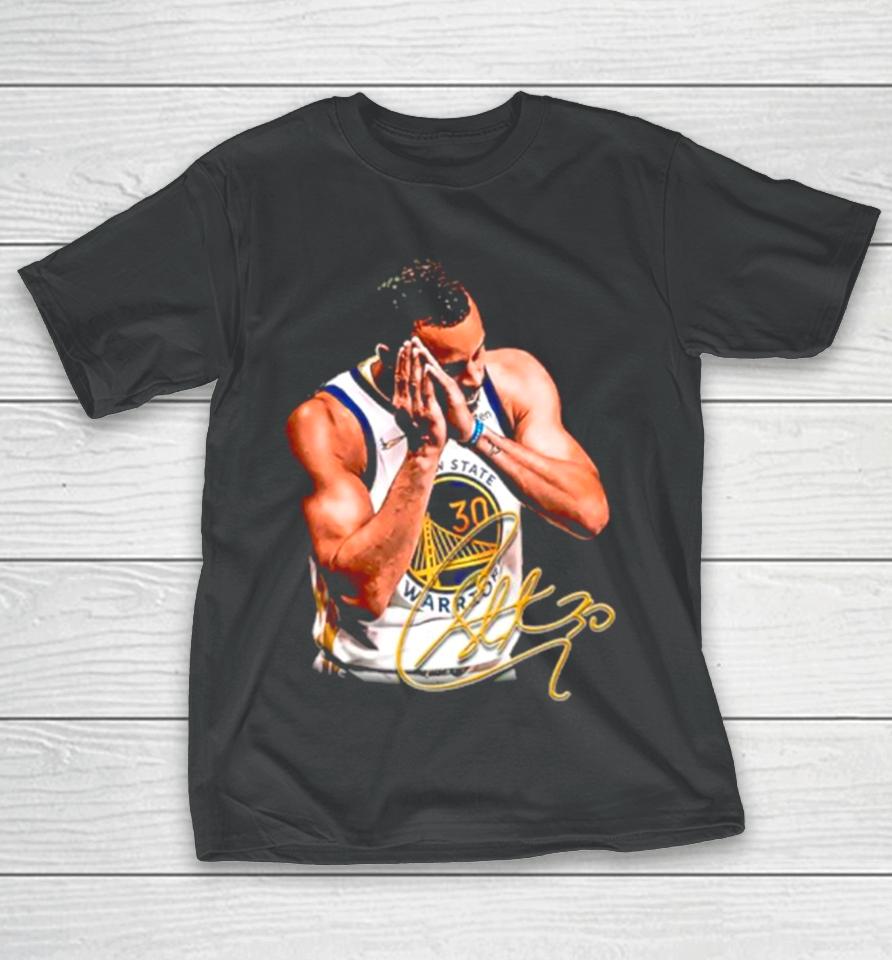 Steph Curry Golden State Warriors Night Night Signature T-Shirt
