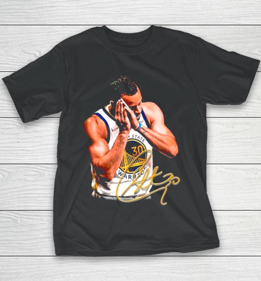 Steph Curry Golden State Warriors Night Night Signature Youth T-Shirt