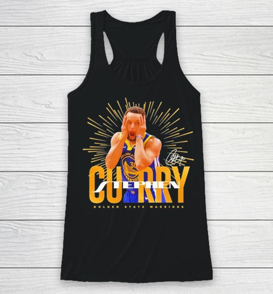 Stephen Curry Celly Golden State Warriors Signature Racerback Tank