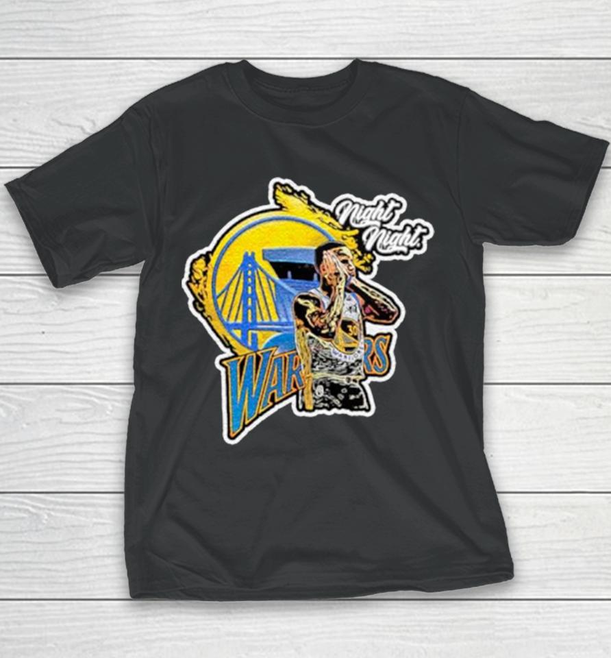Stephen Curry Warriors Night Night Time Youth T-Shirt