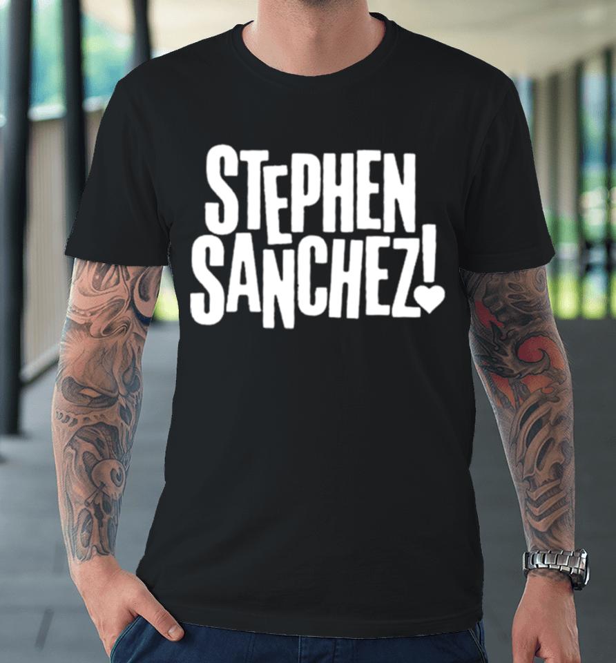Stephen Sanchez 2024 The Troubadour Takes Europe Premium T-Shirt