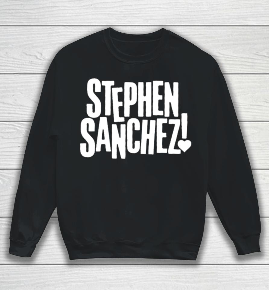 Stephen Sanchez 2024 The Troubadour Takes Europe Sweatshirt