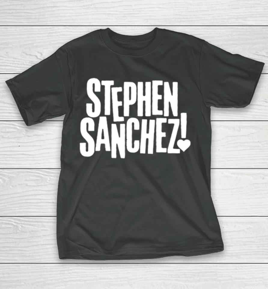 Stephen Sanchez 2024 The Troubadour Takes Europe T-Shirt