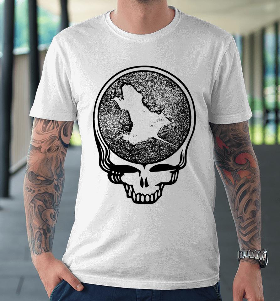 Stereospectral Prints Store Rat Hole Skull Premium T-Shirt