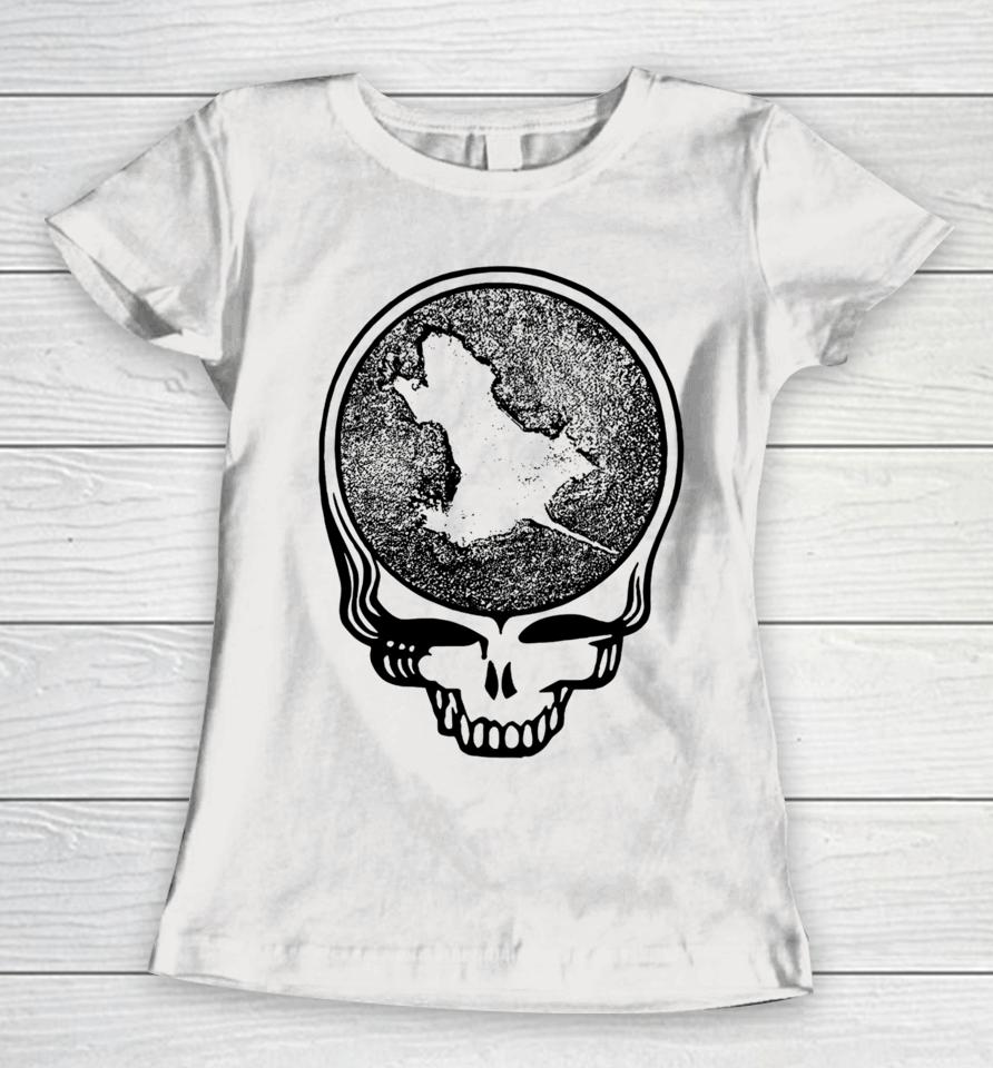 Stereospectral Prints Store Rat Hole Skull Women T-Shirt