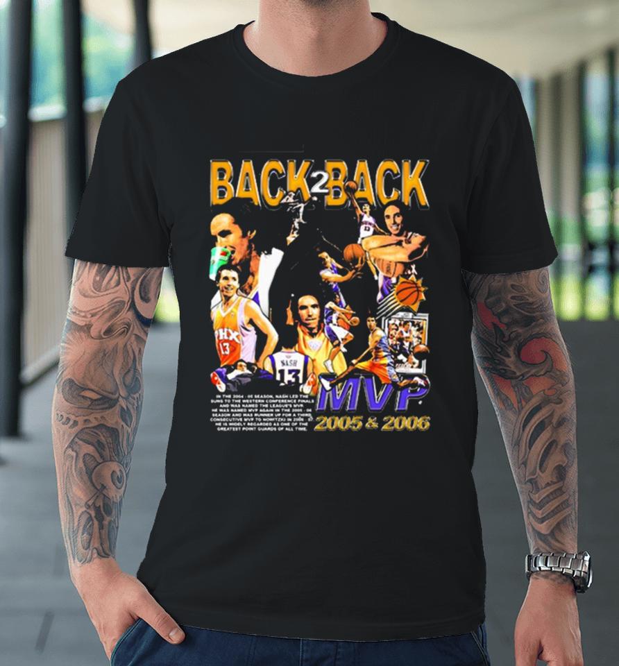 Steve Nash Phoenix Suns Basketball Graphic Premium T-Shirt
