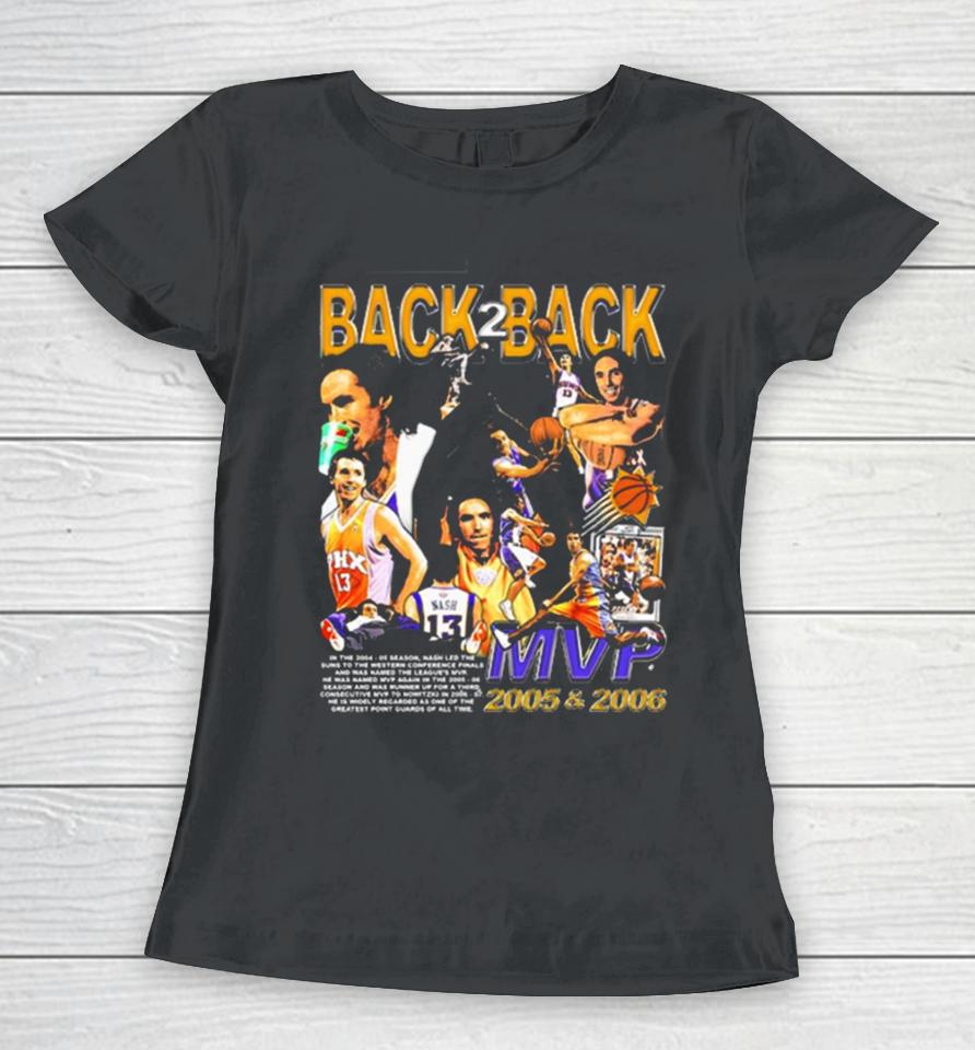 Steve Nash Phoenix Suns Basketball Graphic Women T-Shirt