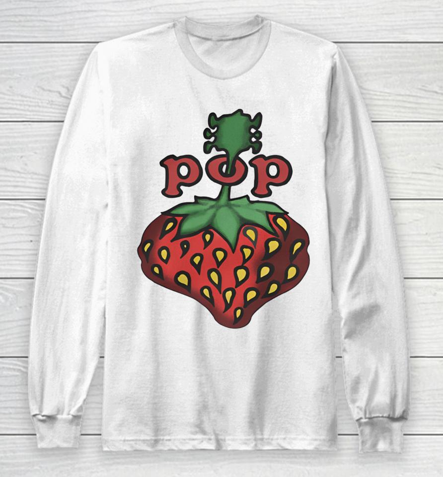 Stevie Nicks Wearing Strawberry Fields Pop Festival Long Sleeve T-Shirt