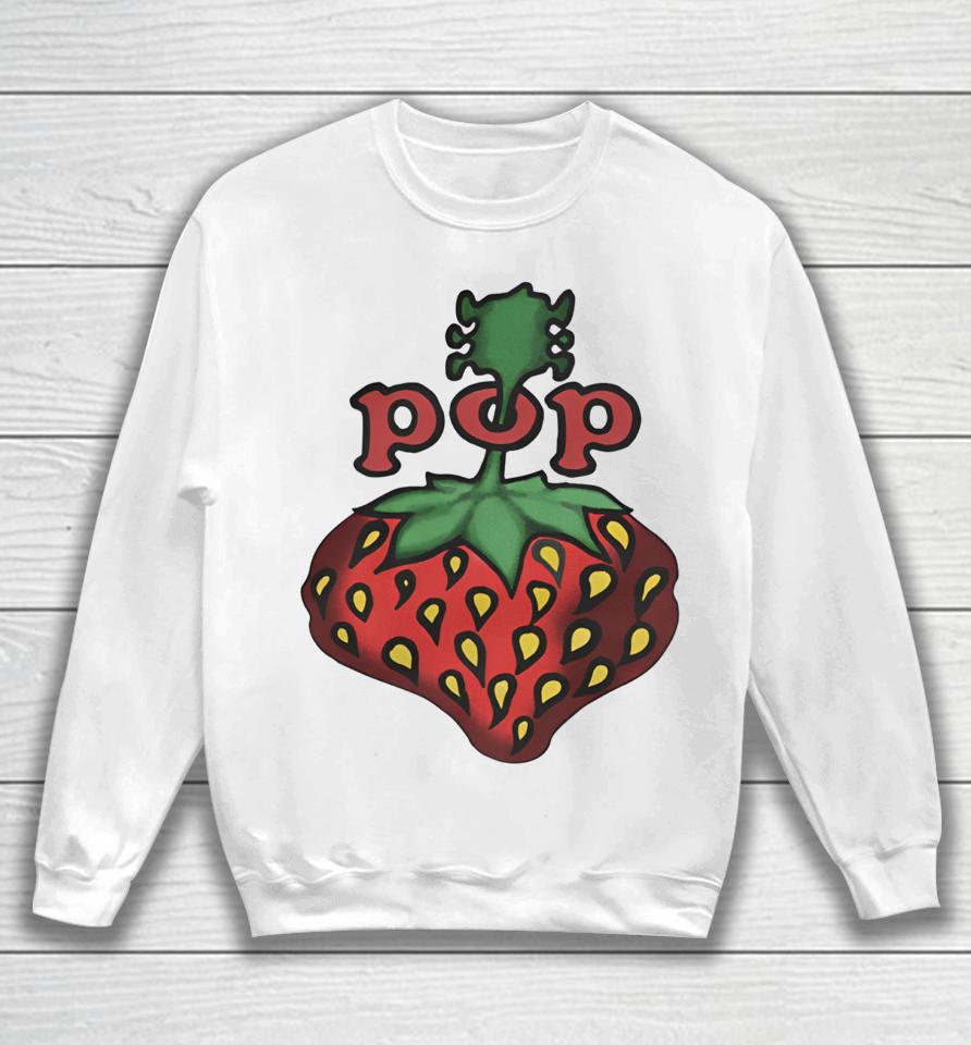 Stevie Nicks Wearing Strawberry Fields Pop Festival Sweatshirt