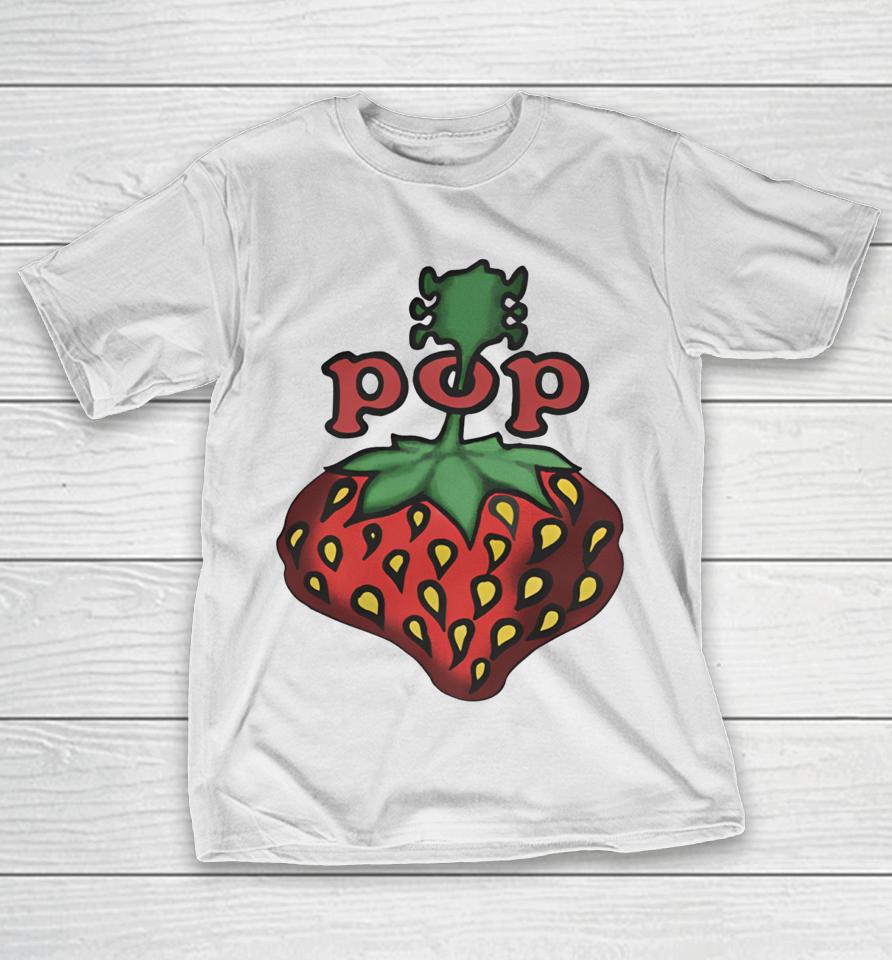 Stevie Nicks Wearing Strawberry Fields Pop Festival T-Shirt