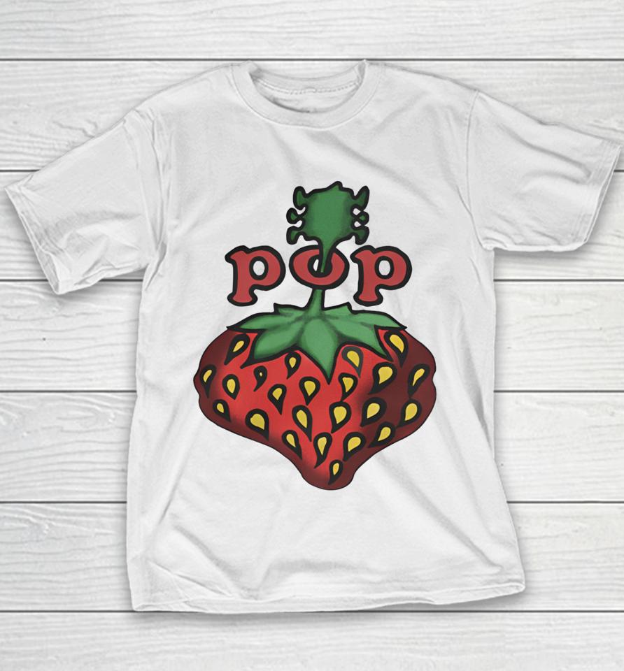 Stevie Nicks Wearing Strawberry Fields Pop Festival Youth T-Shirt