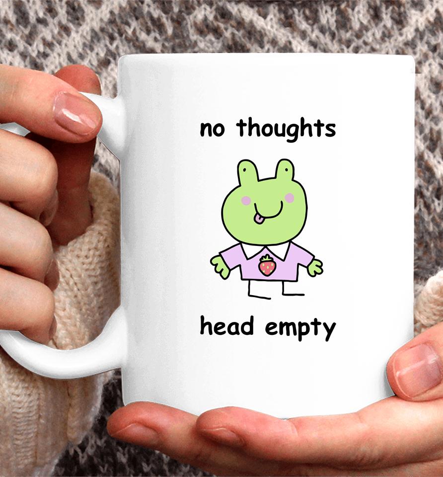 Stinky Katie Merch No Thoughts Head Empty Coffee Mug